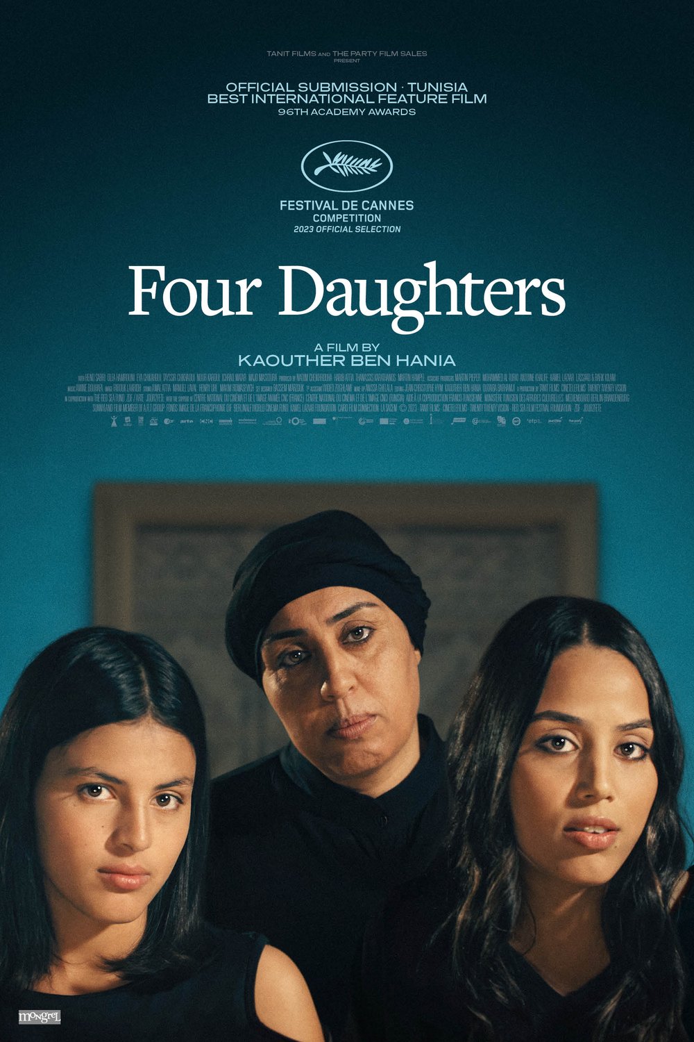 L'affiche du film Four Daughters