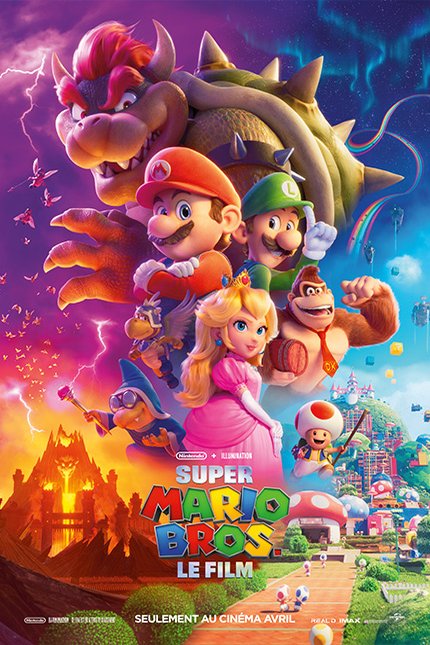 Poster of the movie Super Mario Bros. Le film