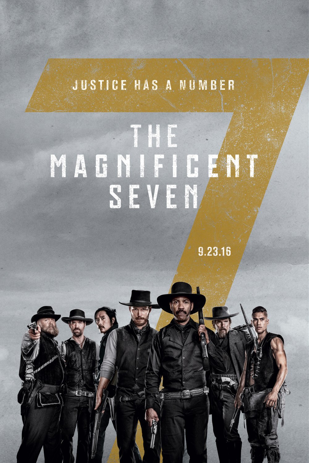 L'affiche du film The Magnificent Seven