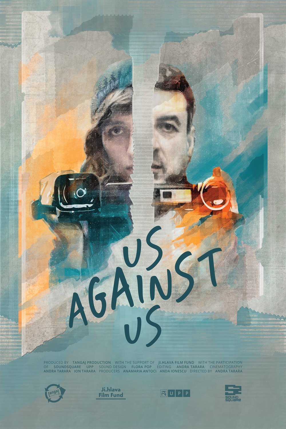 Romanian poster of the movie Us Against Us