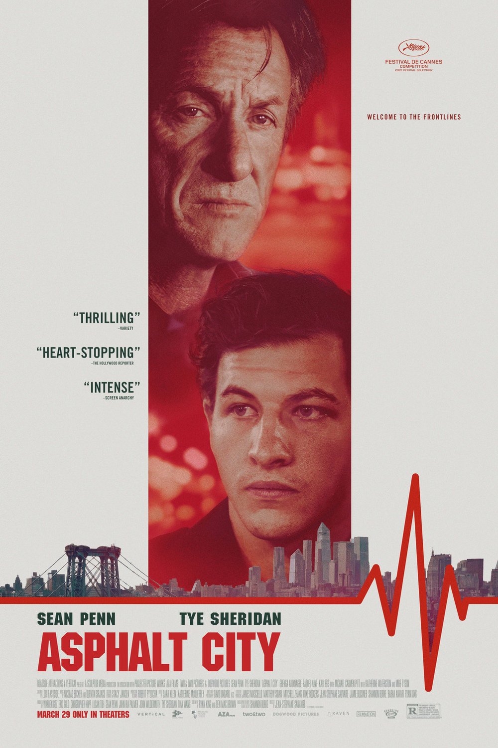 L'affiche du film Asphalt City