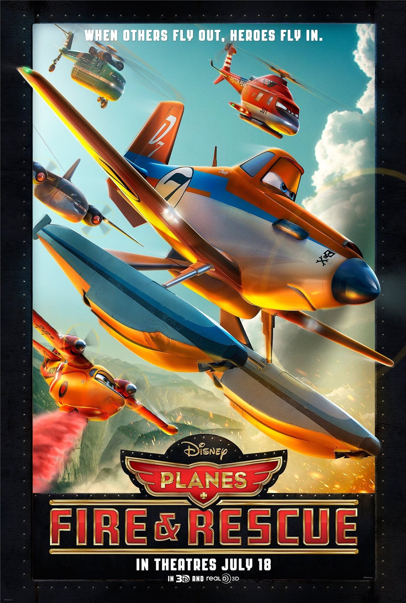 Poster of the movie Les Avions: les pompiers du ciel