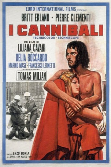 Italian poster of the movie The Year of the Cannibals