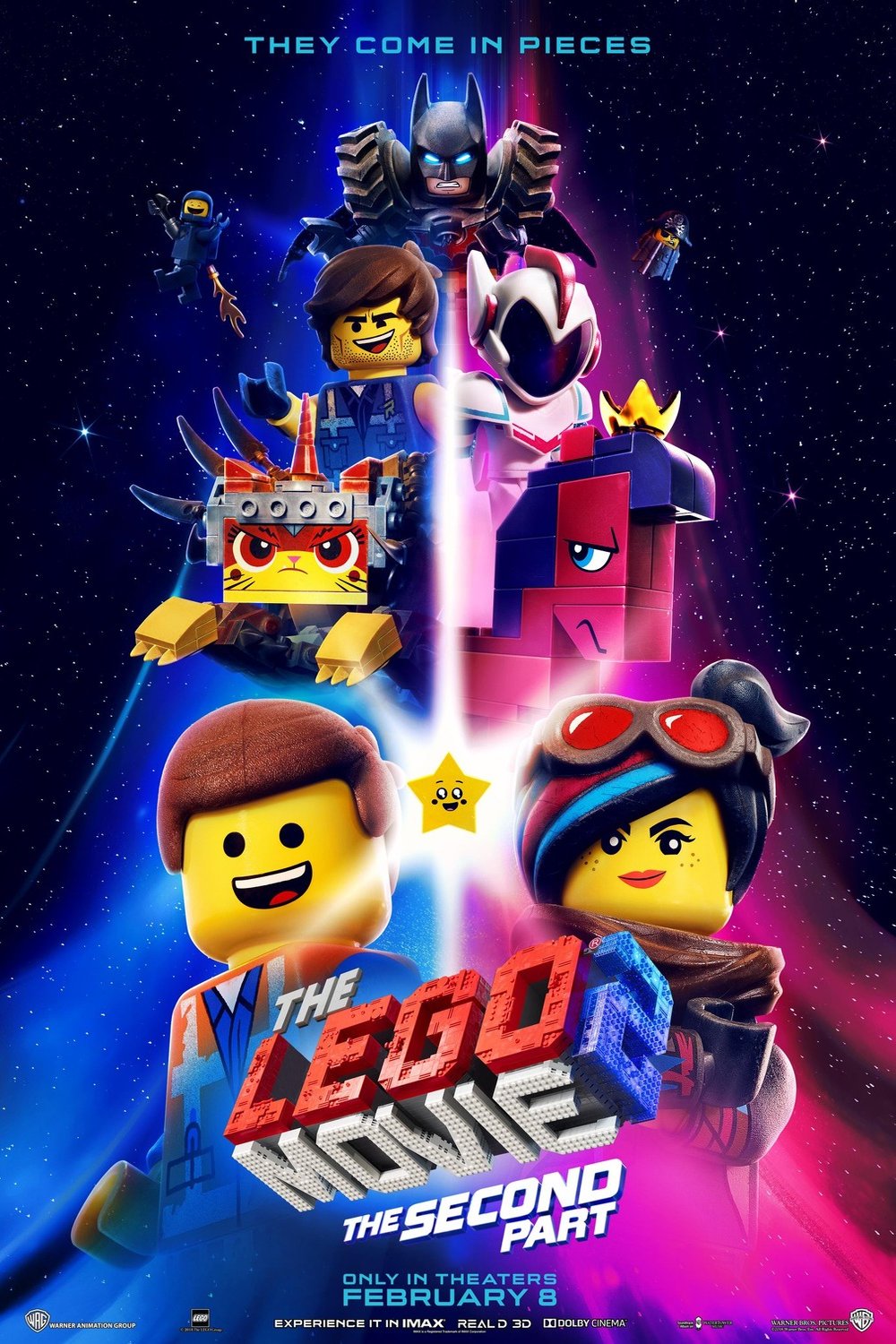 L'affiche du film The Lego Movie 2: The Second Part
