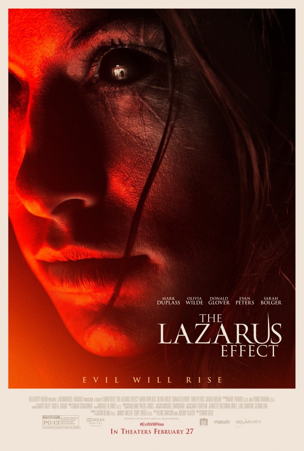 L'affiche du film The Lazarus Effect