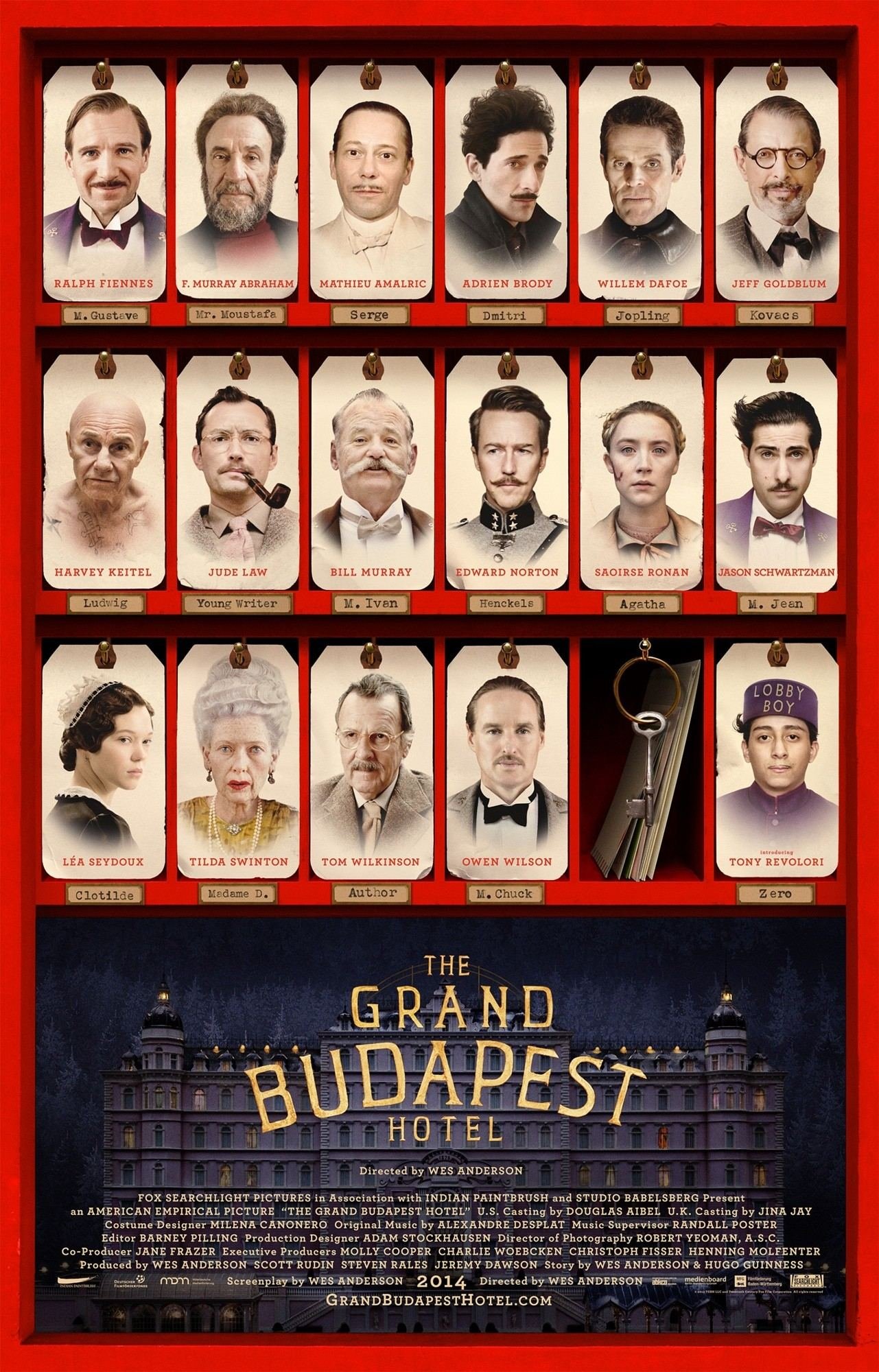 Poster of the movie L'Hotel Grand Budapest