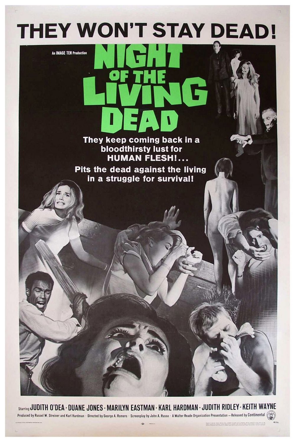 Poster of the movie Night of the Living Dead