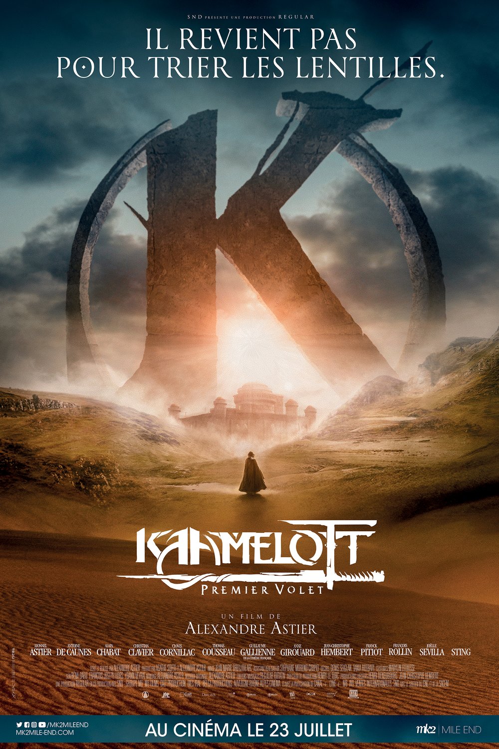 L'affiche du film Kaamelott - Premier volet