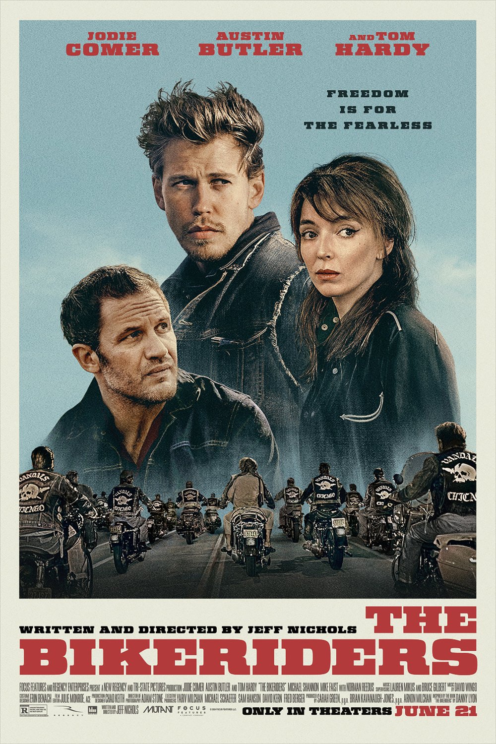 L'affiche du film Les motards