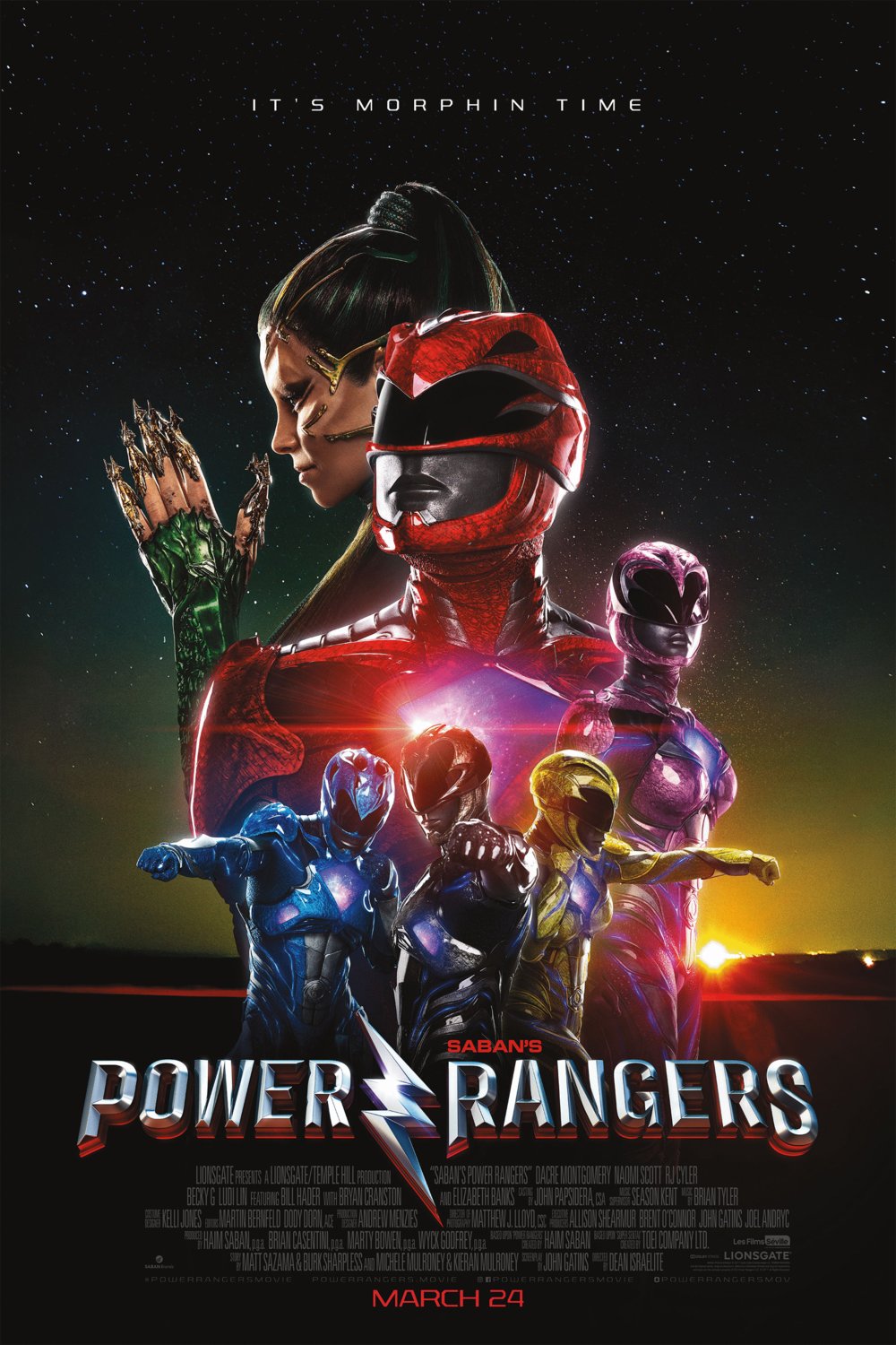 Poster of the movie Power Rangers