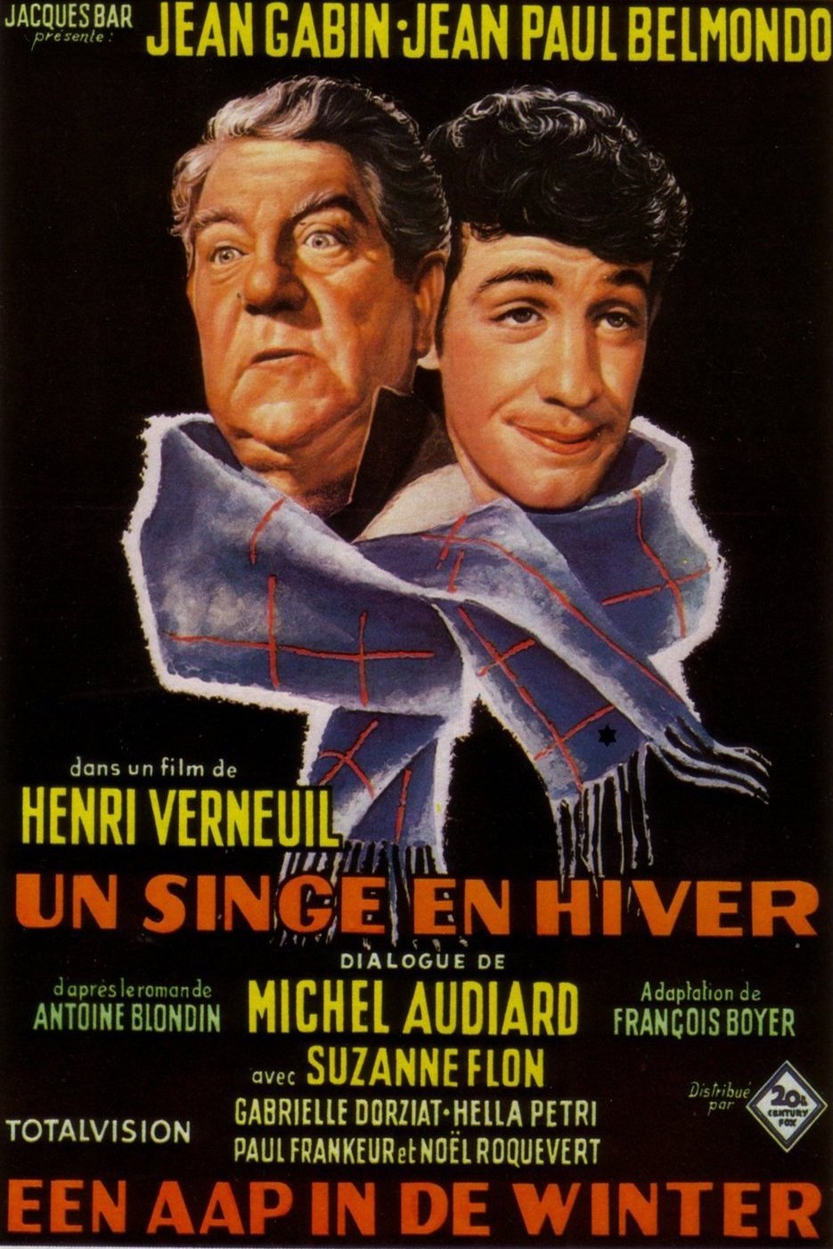 Poster of the movie Un singe en hiver