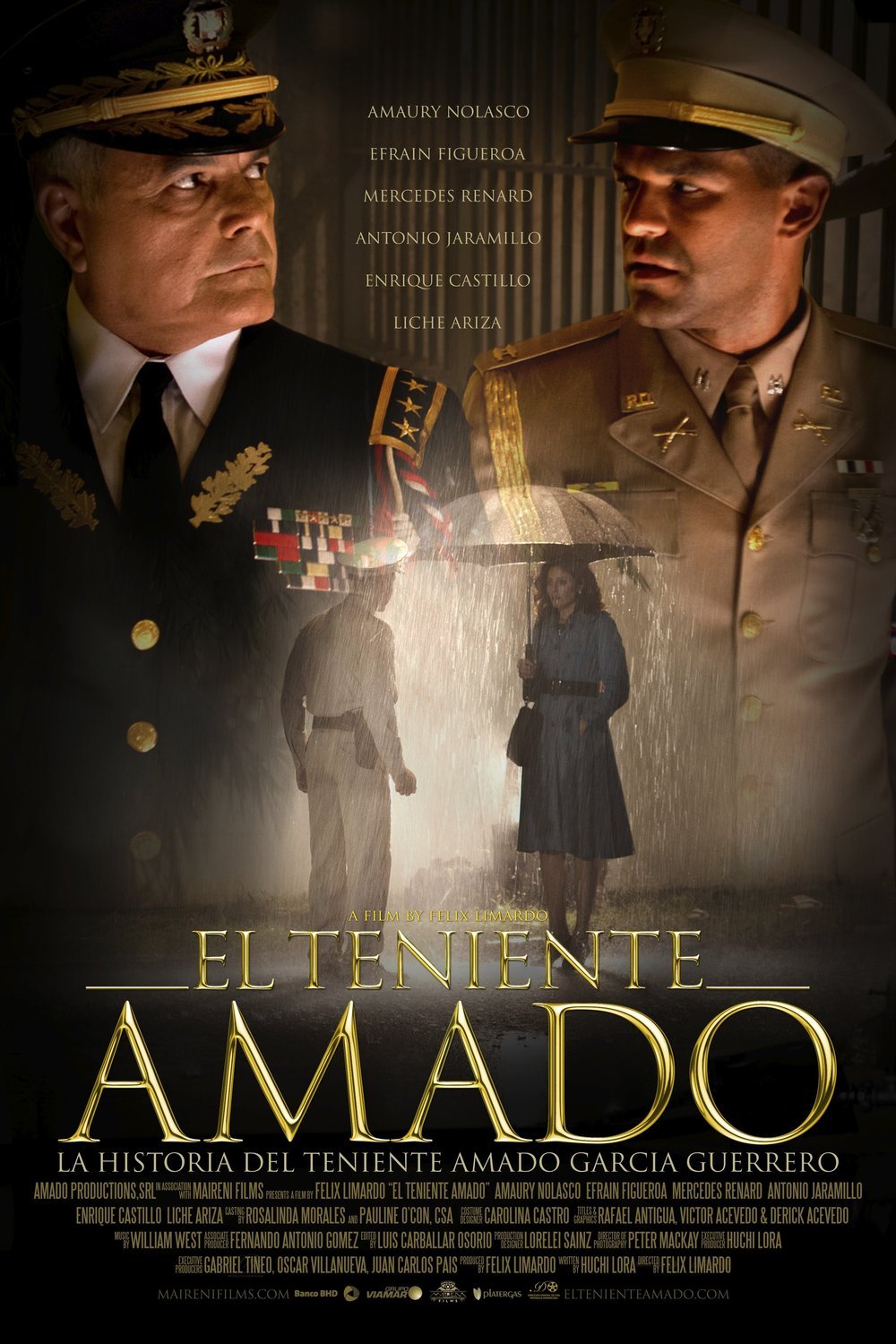 Spanish poster of the movie El Teniente Amado