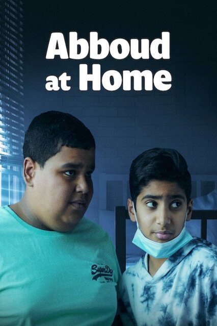 Arabic poster of the movie Aboud @ Home