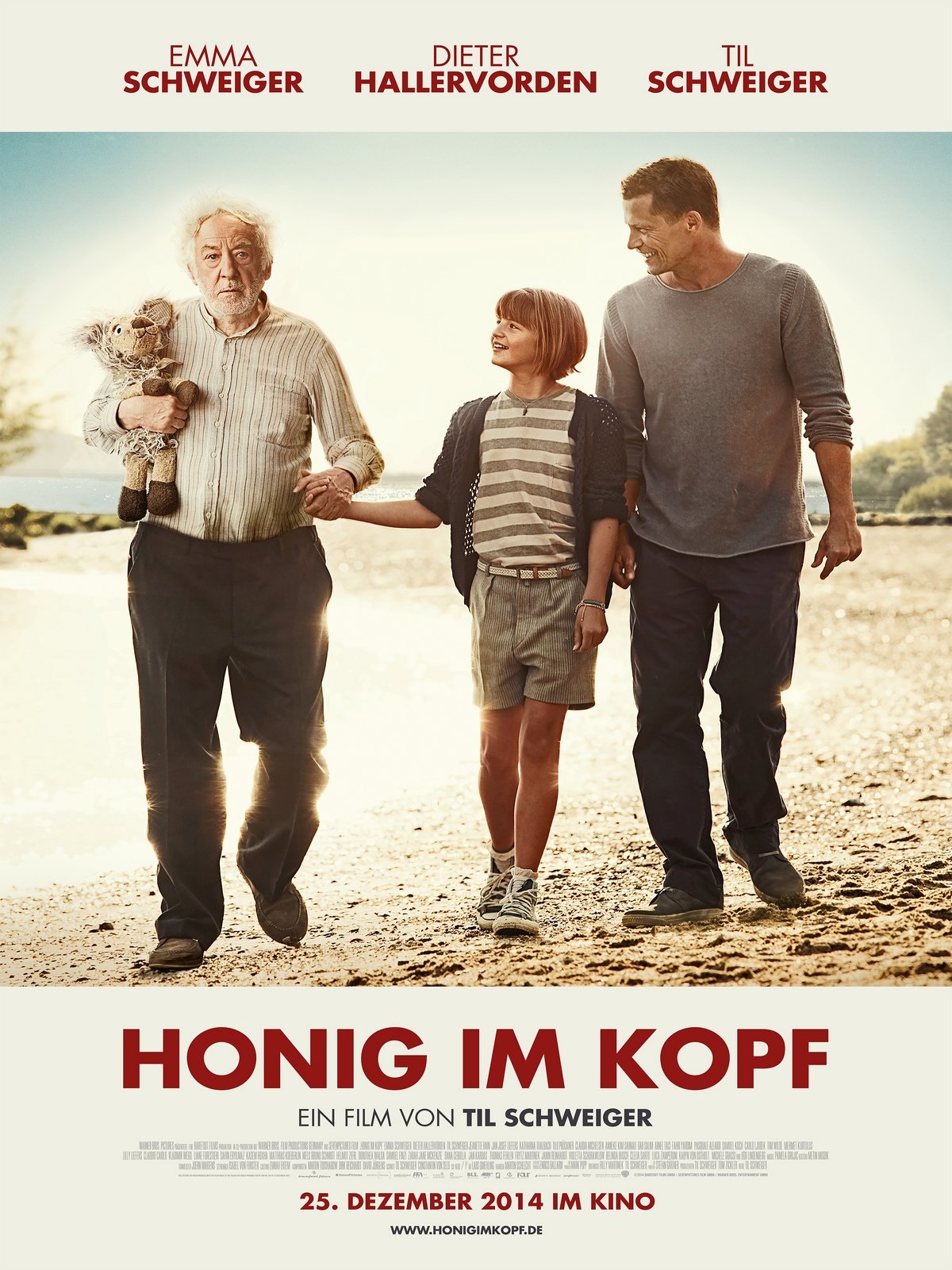 German poster of the movie Head Full of Honey