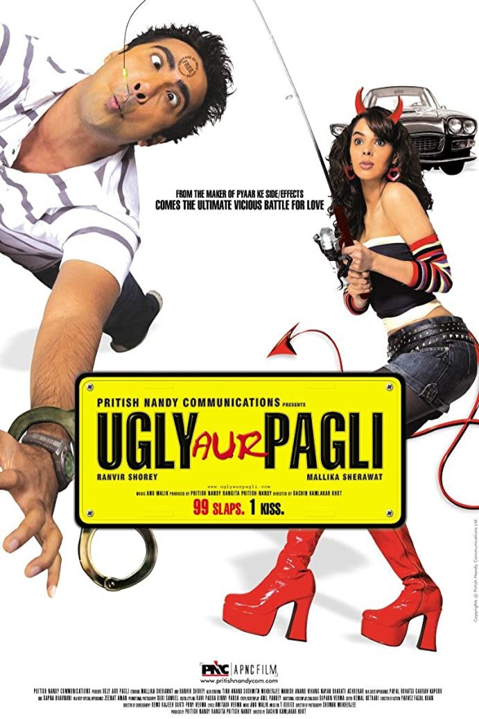 Hindi poster of the movie Ugly Aur Pagli