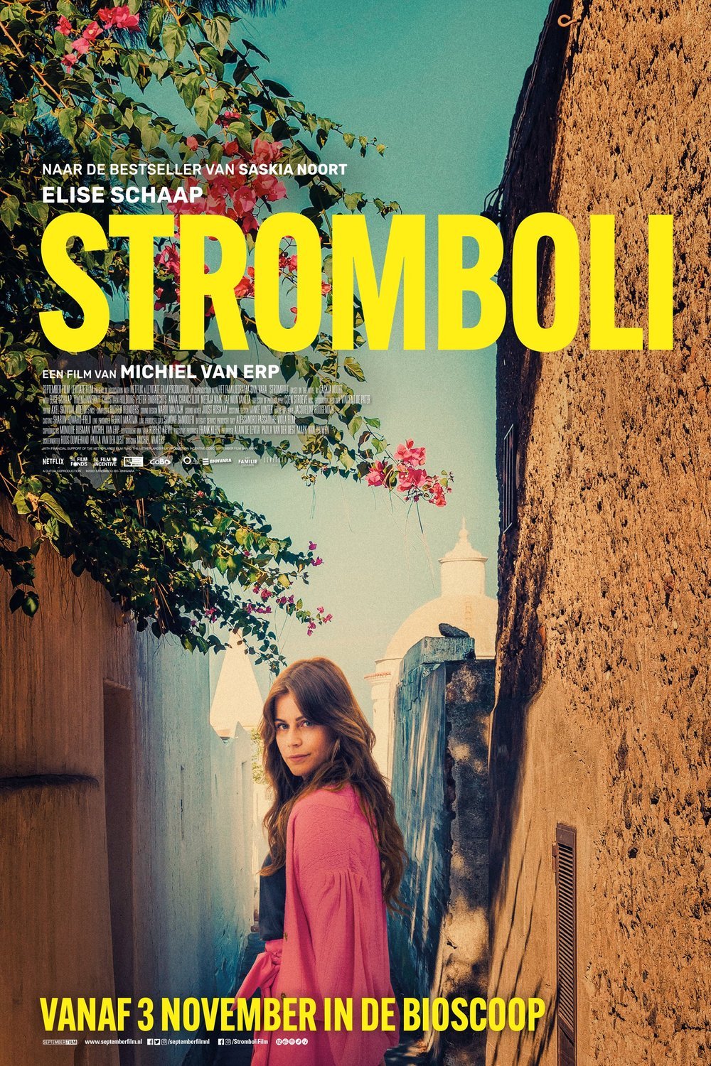 L'affiche originale du film Stromboli en Néerlandais