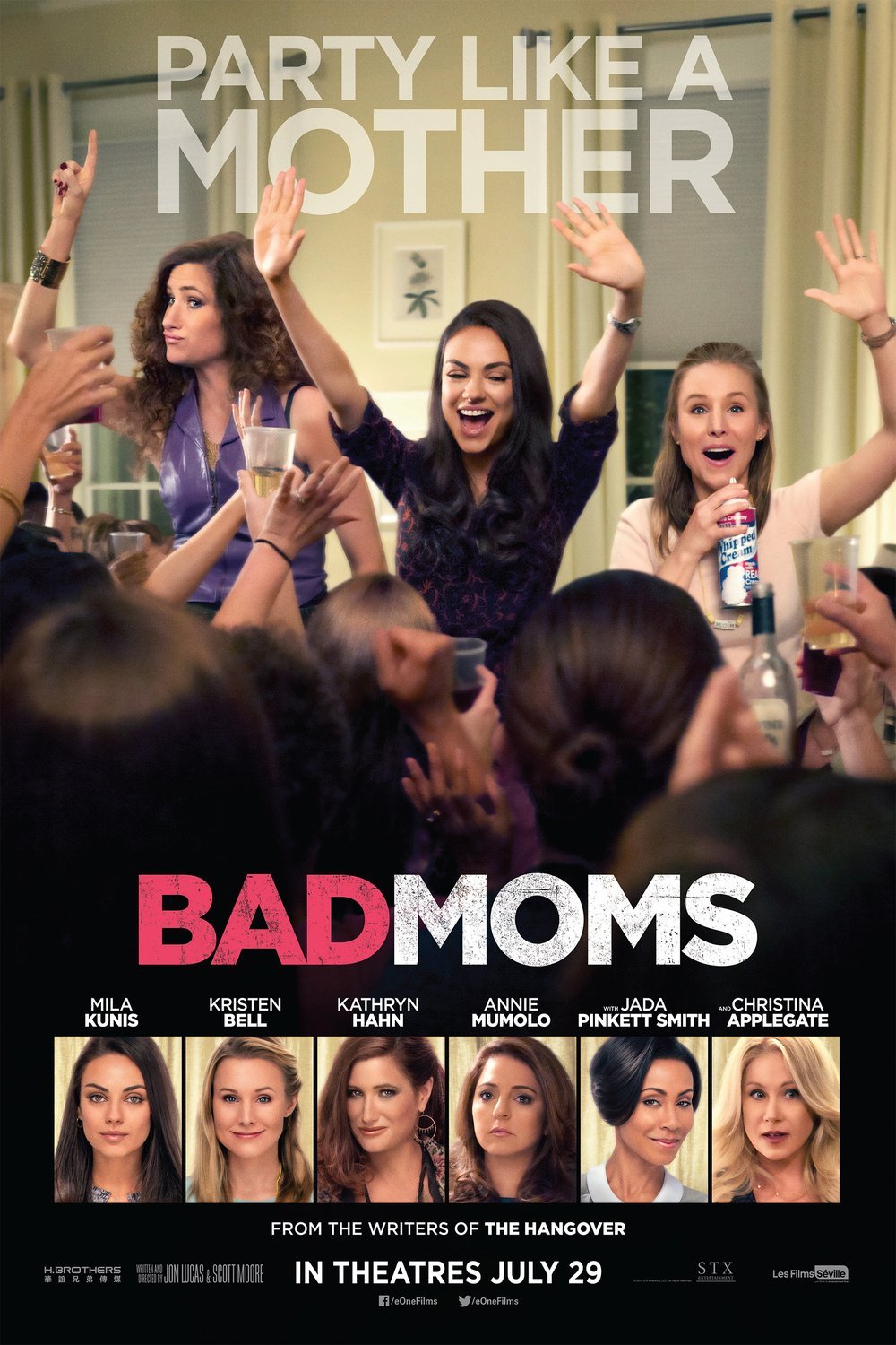 L'affiche du film Bad Moms