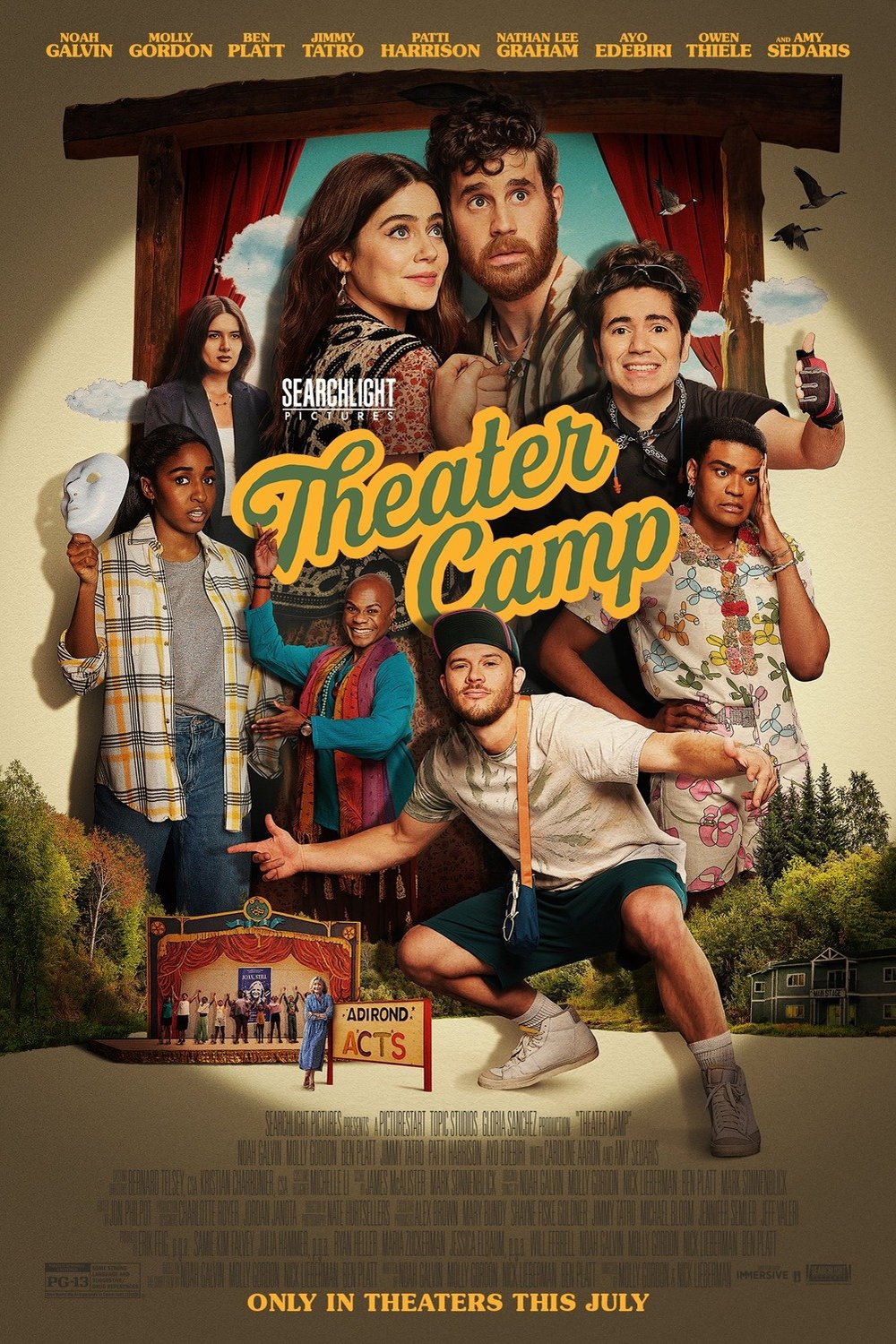 L'affiche du film Theater Camp