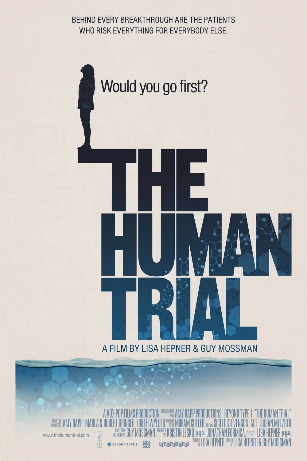 L'affiche du film The Human Trial