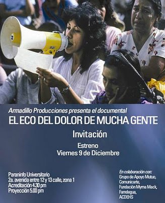 Spanish poster of the movie The Echo of Pain of the Many