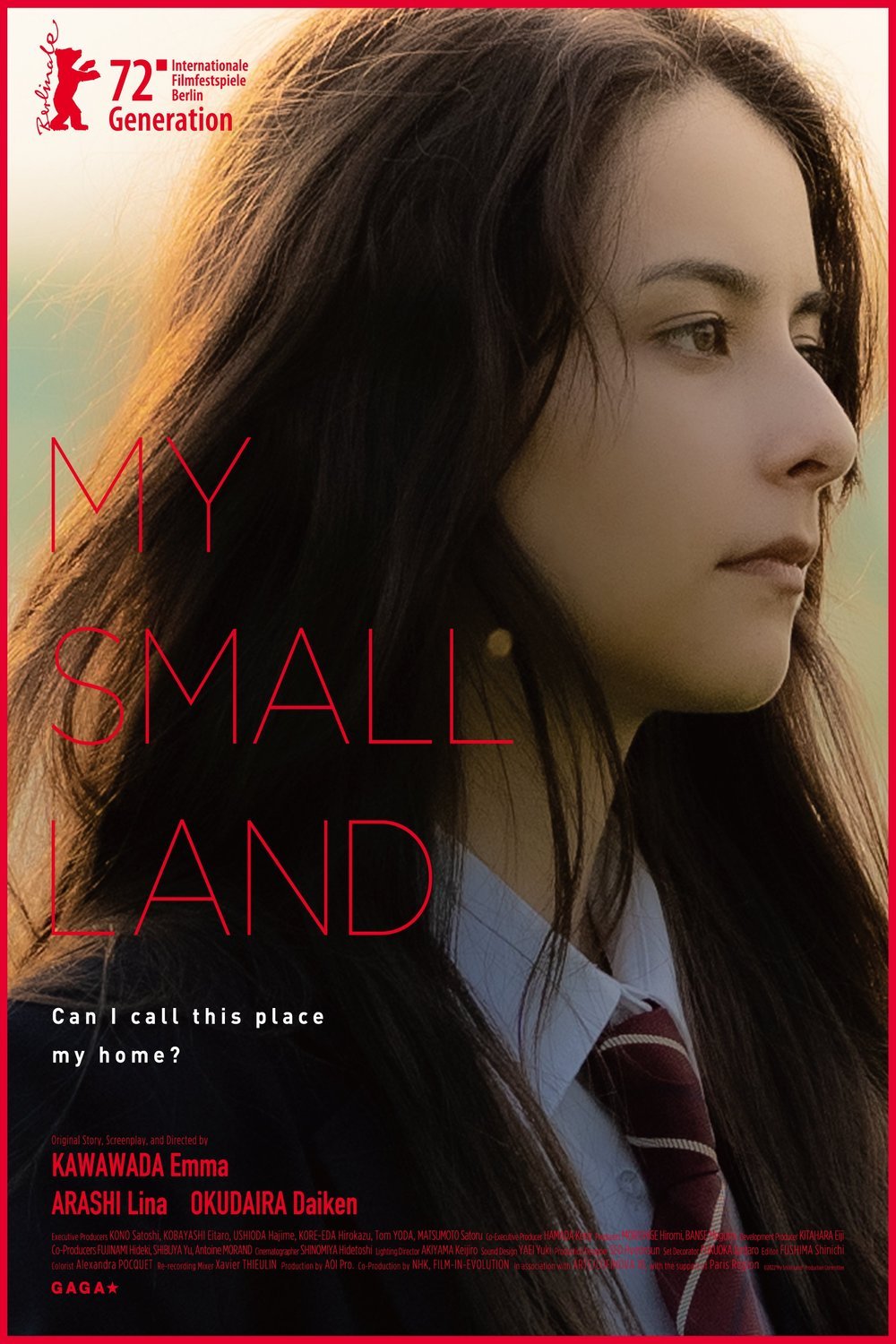 Japanese poster of the movie My Small Land