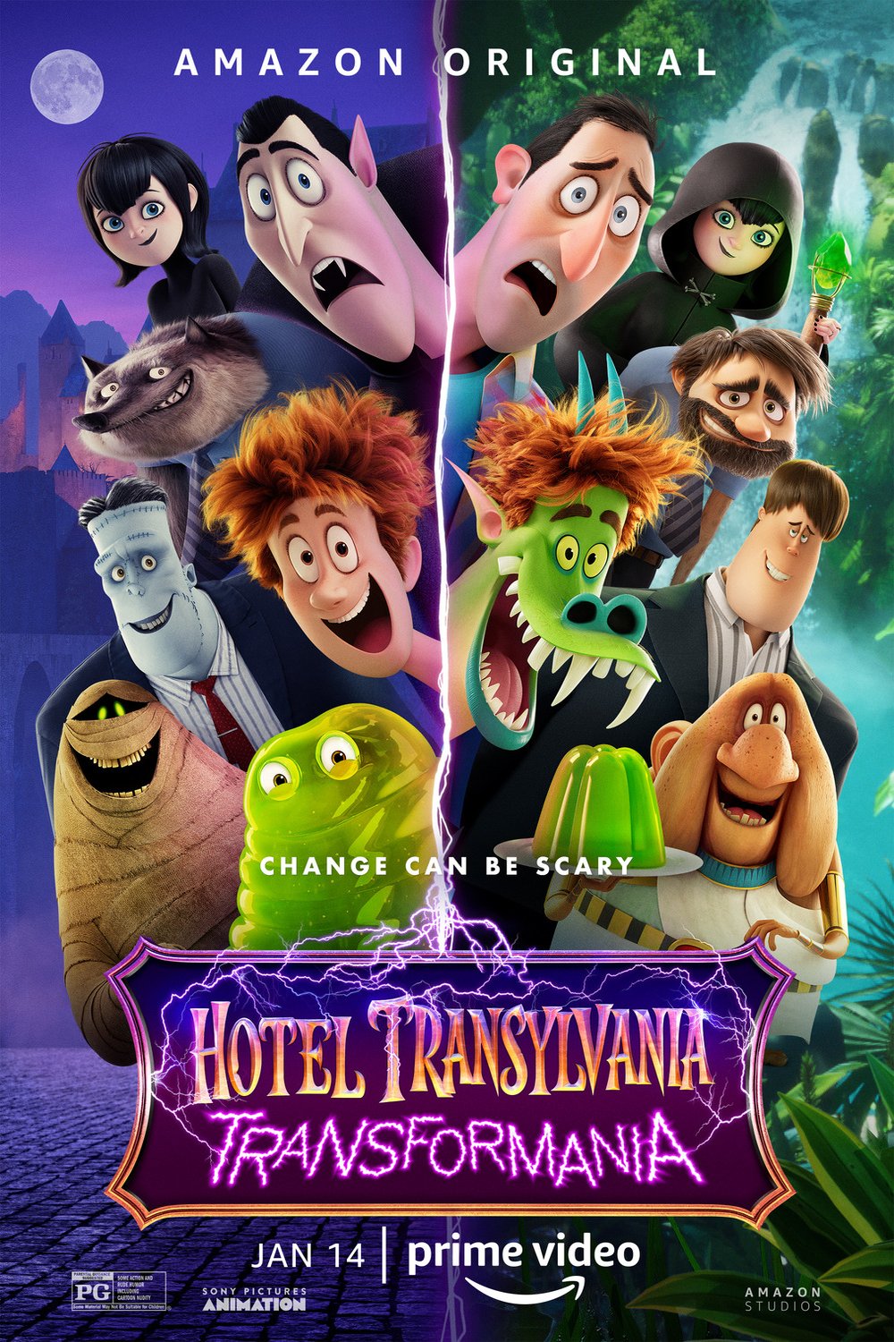 L'affiche du film Hotel Transylvania: Transformania