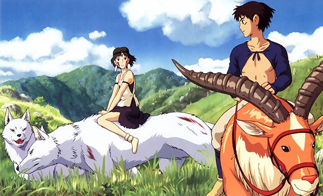 Princess Mononoke (1997) by Hayao Miyazaki