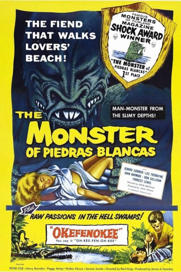 Poster of the movie The Monster of Piedras Blancas