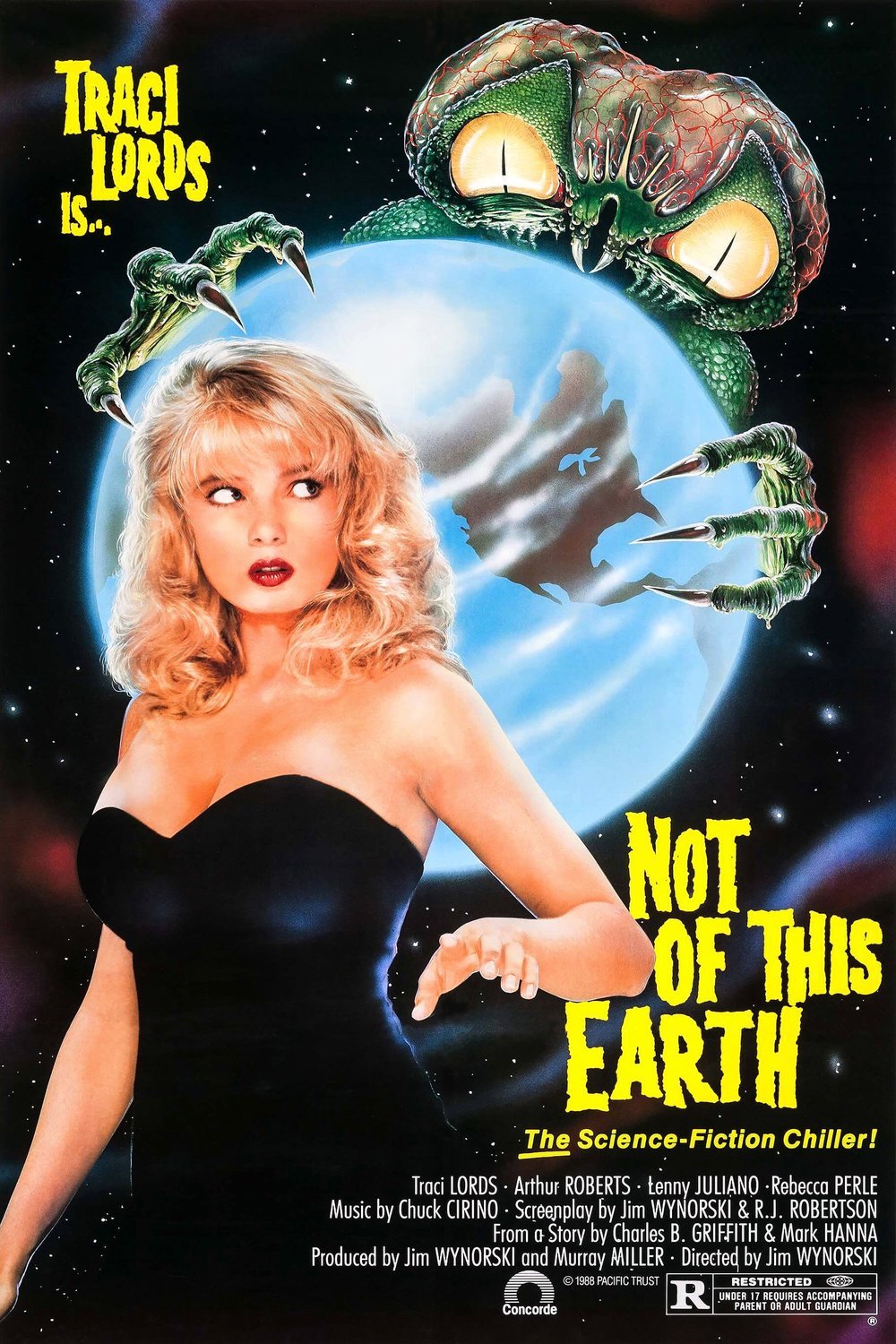 L'affiche du film Not of This Earth