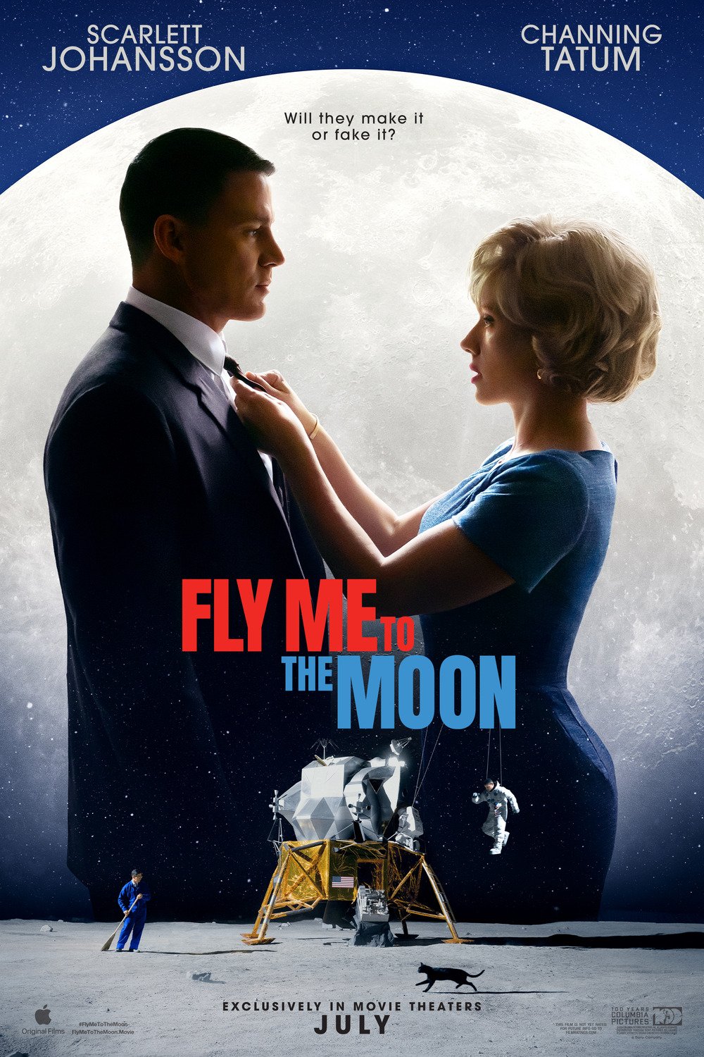 Fly Me To The Moon Film 2024 Review Rikki Christan