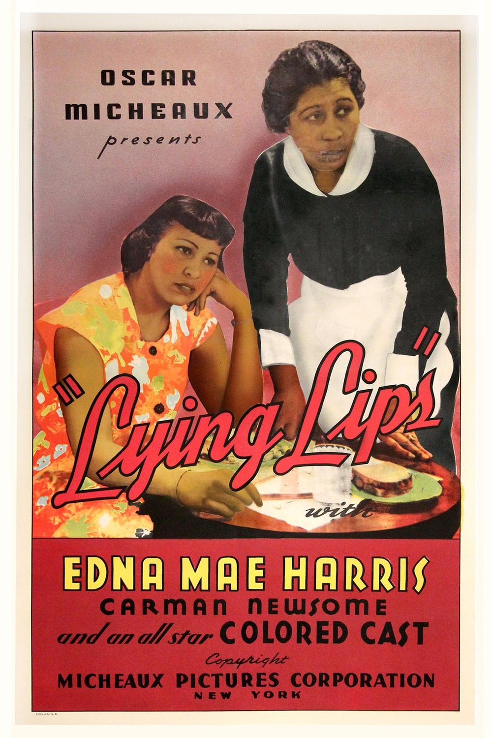 L'affiche du film Lying Lips