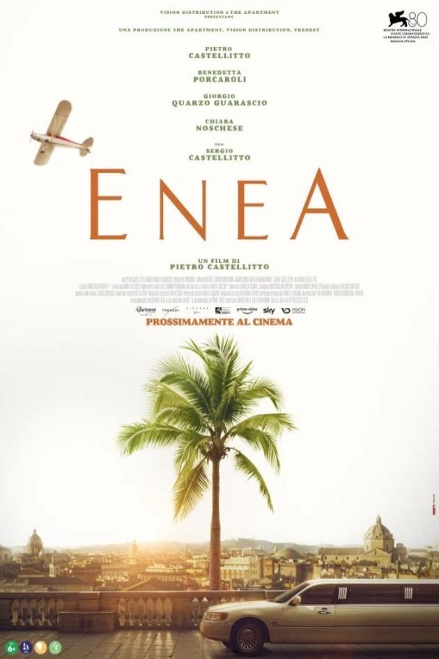 Italian poster of the movie Enea