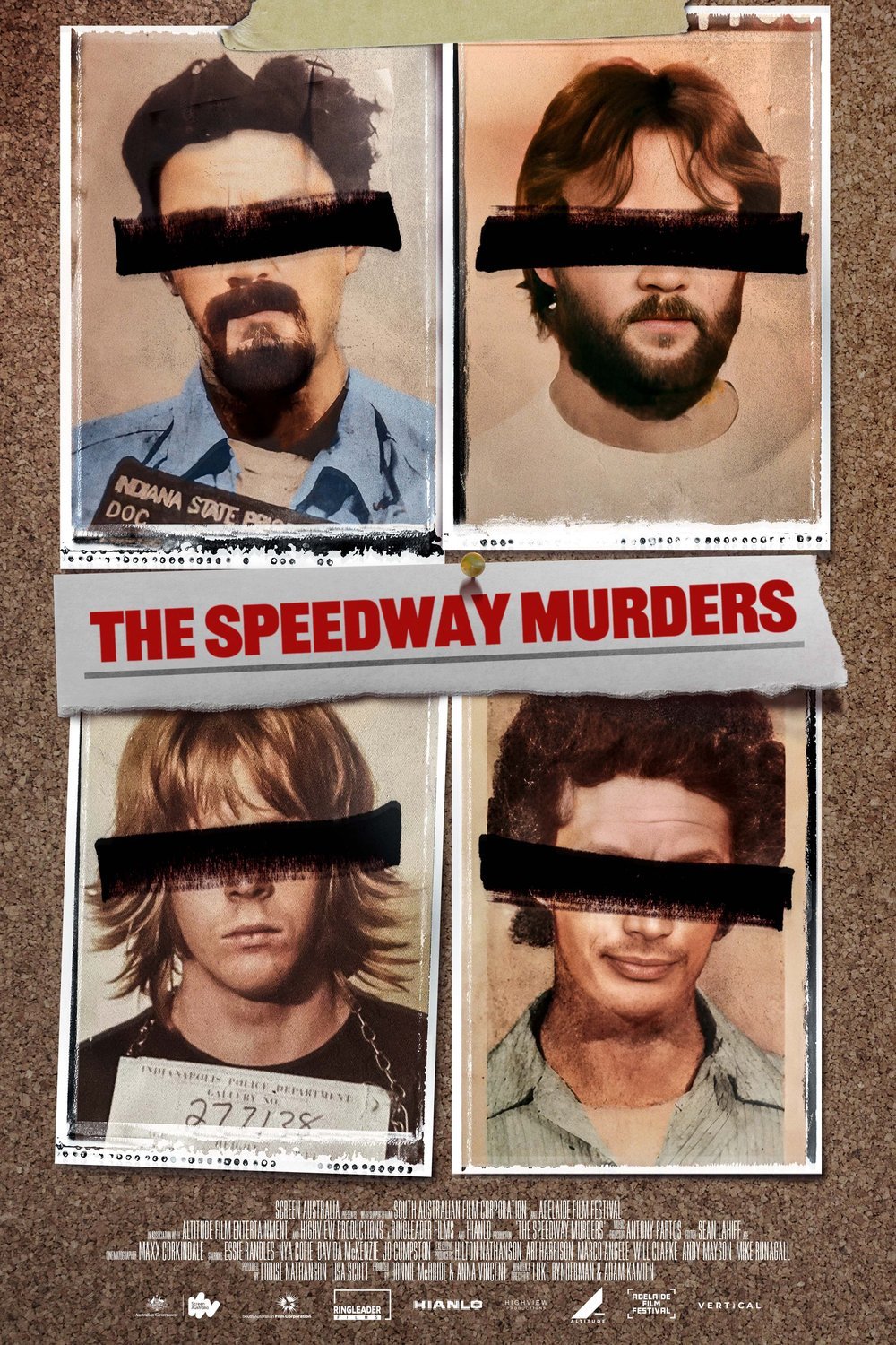 L'affiche du film The Speedway Murders