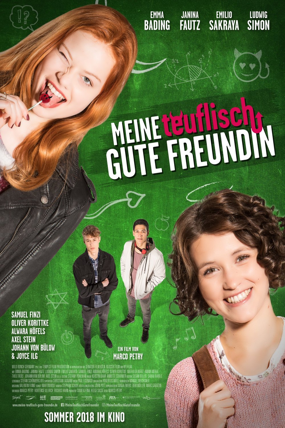 German poster of the movie How to Be Really Bad