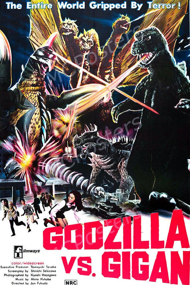 Godzilla Vs. Gigan (1972) By Jun Fukuda