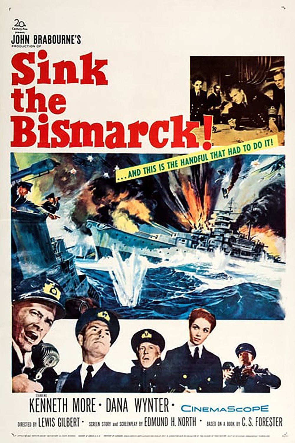 Poster of the movie Sink the Bismarck!