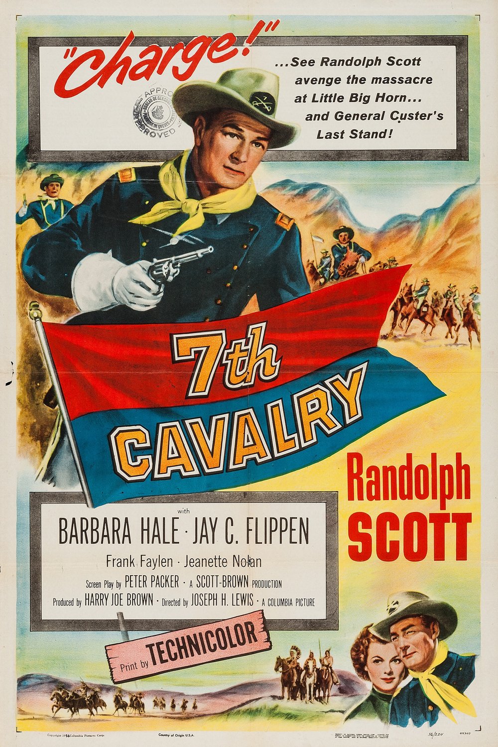 L'affiche du film 7th Cavalry