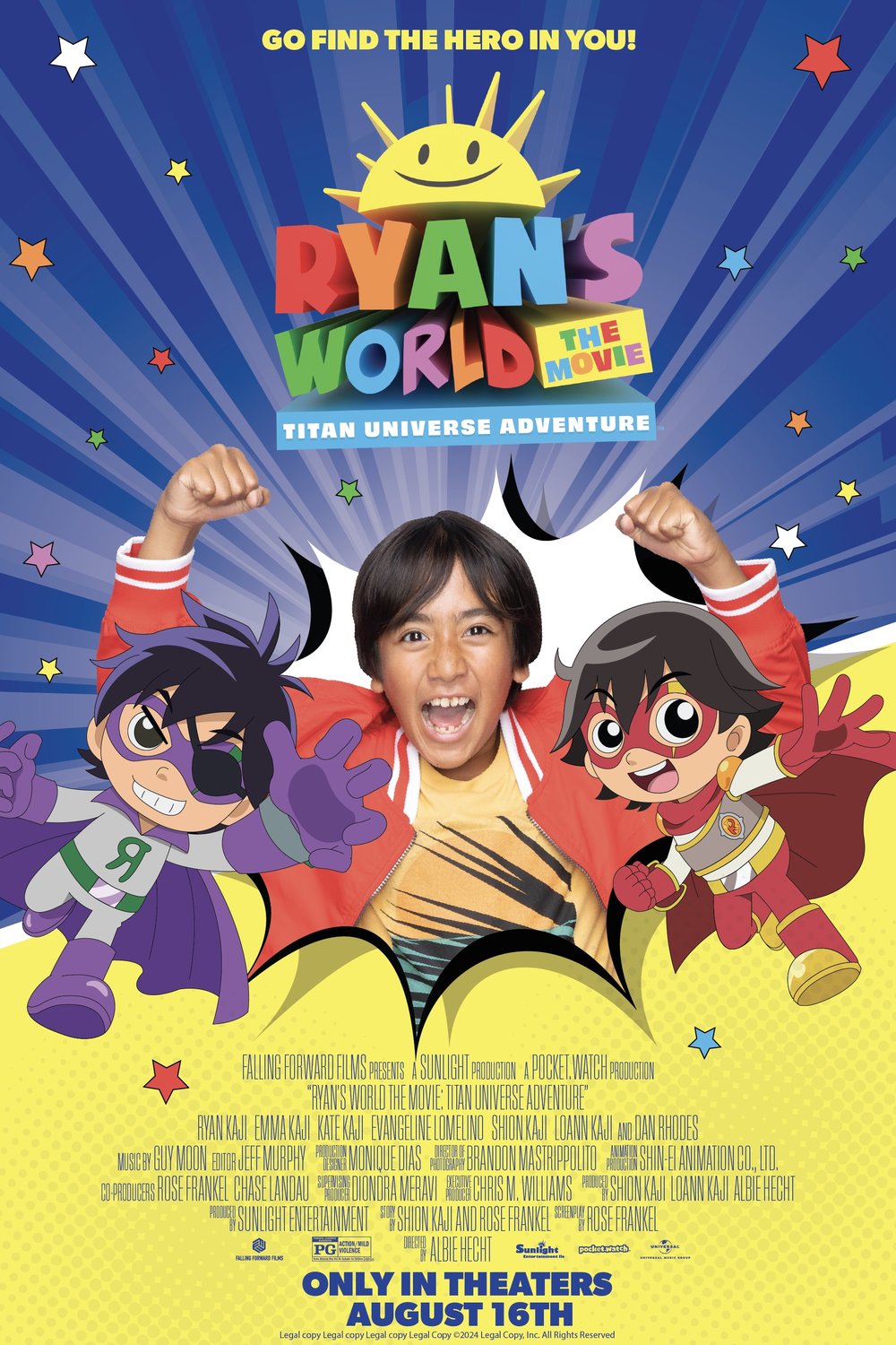 Ryan's World the Movie: Titan Universe Adventure (2024) by Albie Hecht