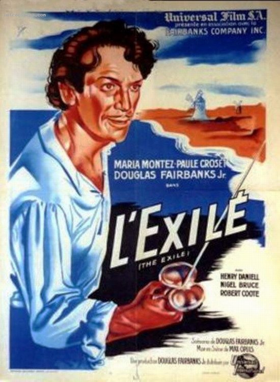 L'affiche du film L'Exilé v.f.
