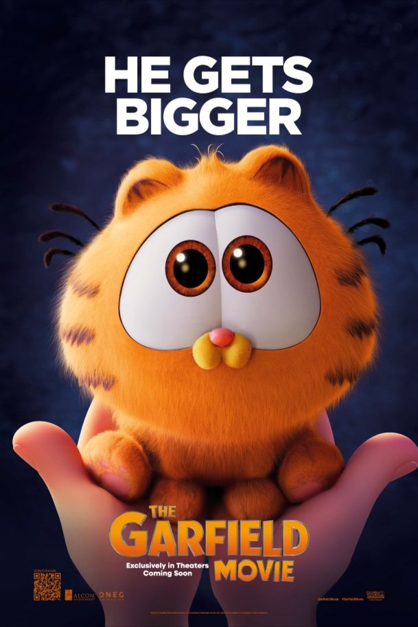 L'affiche du film The Garfield Movie