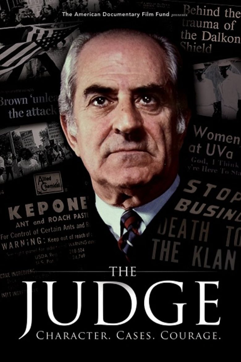 L'affiche du film The Judge: Character, Cases, Courage
