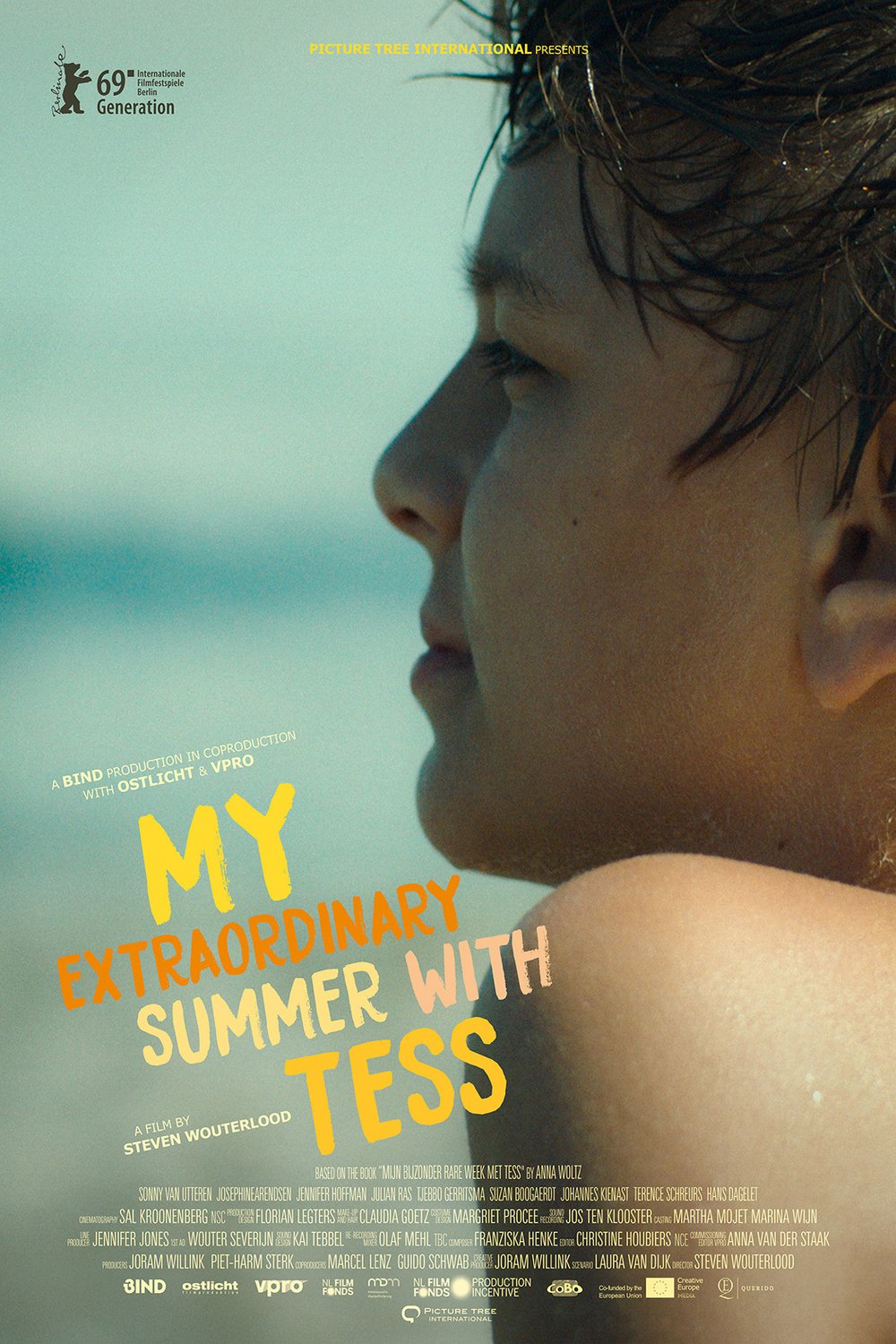 Dutch poster of the movie My Extraordinary Summer with Tess