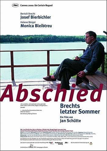 L'affiche originale du film Abschied - Brechts letzter Sommer en allemand