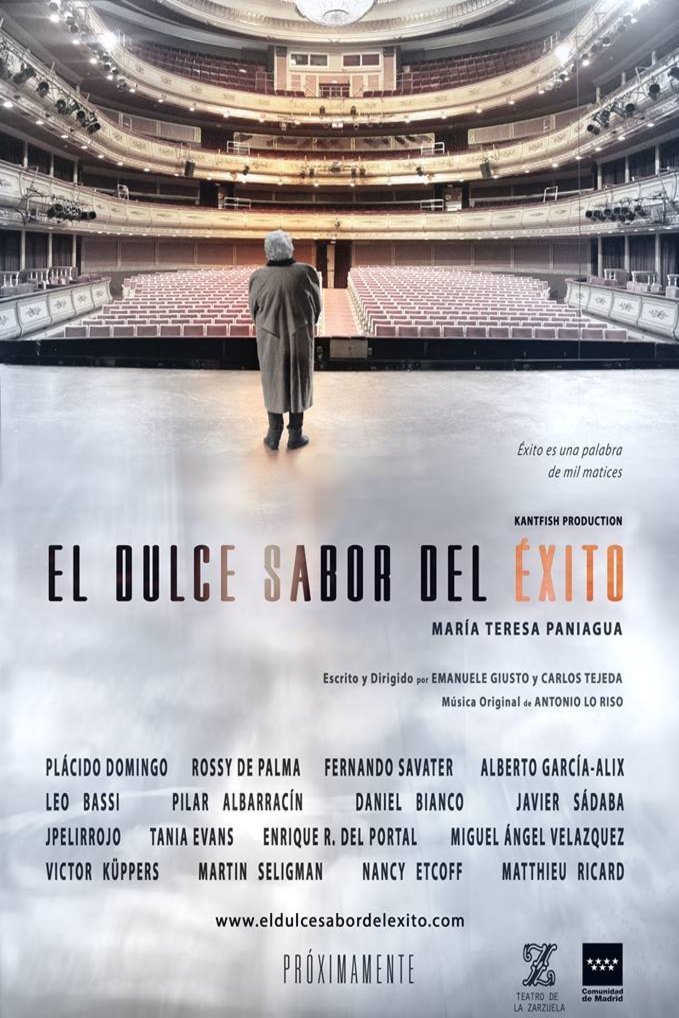 L'affiche originale du film El dulce sabor del éxito en espagnol