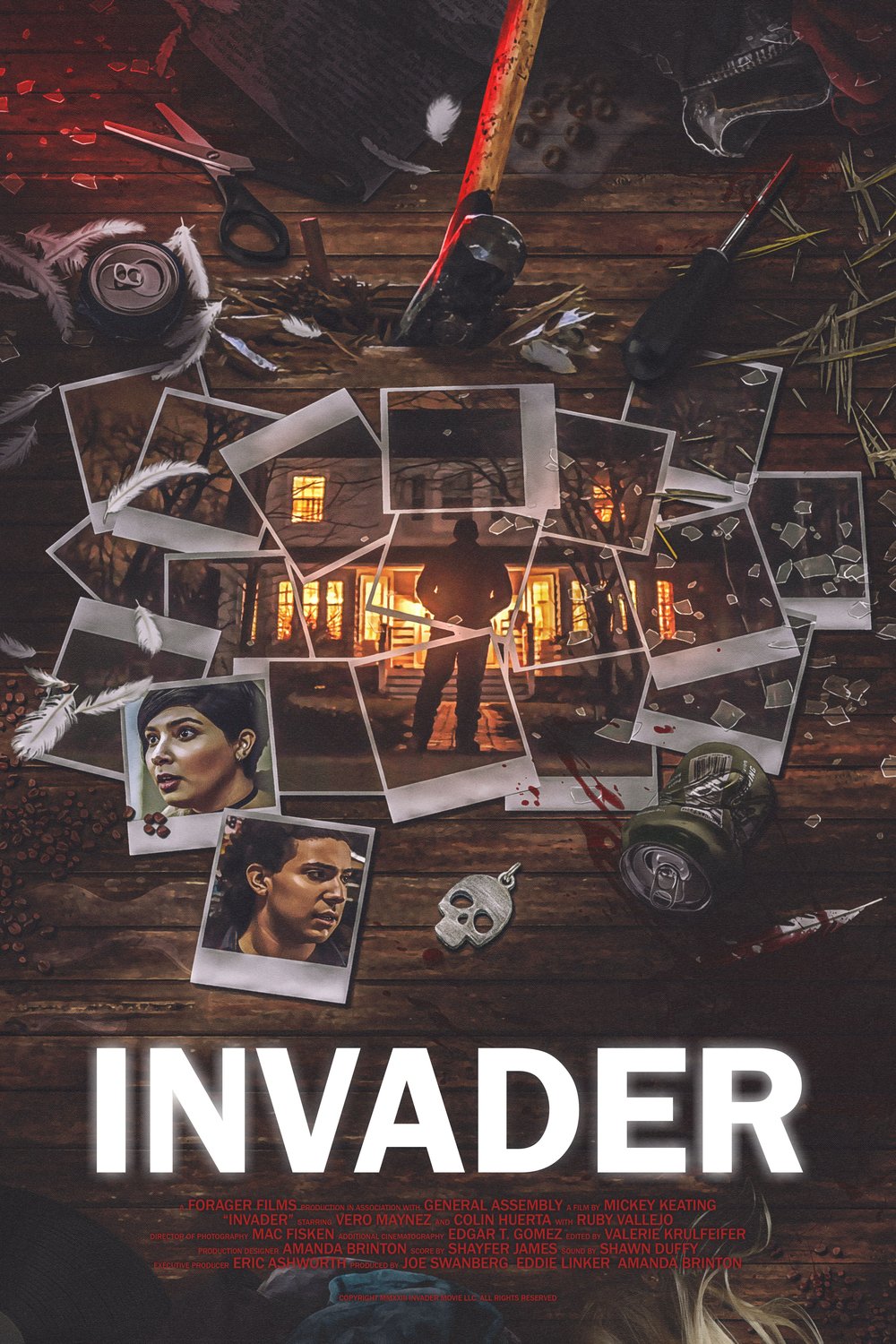 L'affiche du film Invader