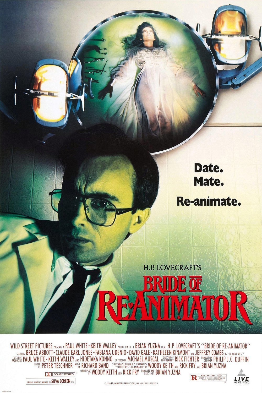 L'affiche du film Bride of Re-Animator