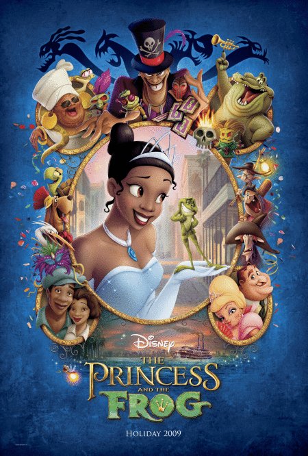 Poster of the movie La Princesse et la grenouille