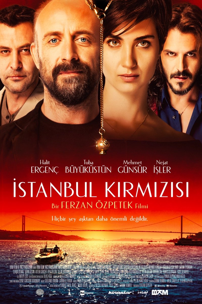 L'affiche originale du film Istanbul Kirmizisi en turc