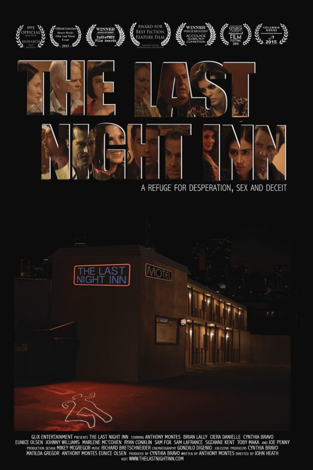L'affiche du film The Last Night Inn