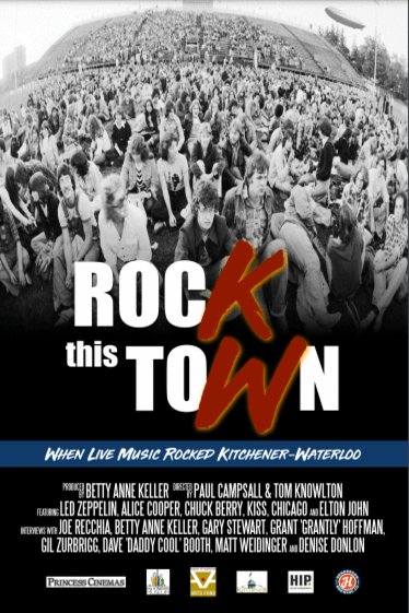 L'affiche du film Rock This Town